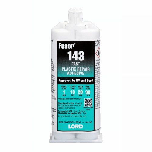 Lord Fusor 143 (50ML) Fast Cure Plastic Repair Adhesive - VirtuColor Supply