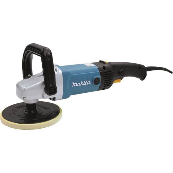 Makita® 9227C Variable Speed Corded Sander/Polisher, 7 in Dia Pad, 5/8 - 11 UNC Arbor/Shank, Side/Loop Handle - VirtuColor Supply