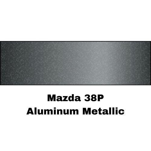 Mazda 38P Aluminum Metallic Low VOC Basecoat Paint - VirtuColor Supply