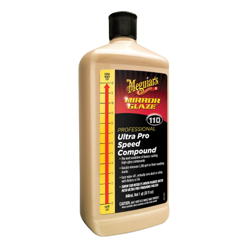 Meguiar's Mirror Glaze M11032 Ultra Pro Speed Compound, 1 Qt