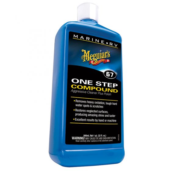 Meguiar's® M6732 Marine/RV One Step Polishing Compound, 32 oz - VirtuColor Supply