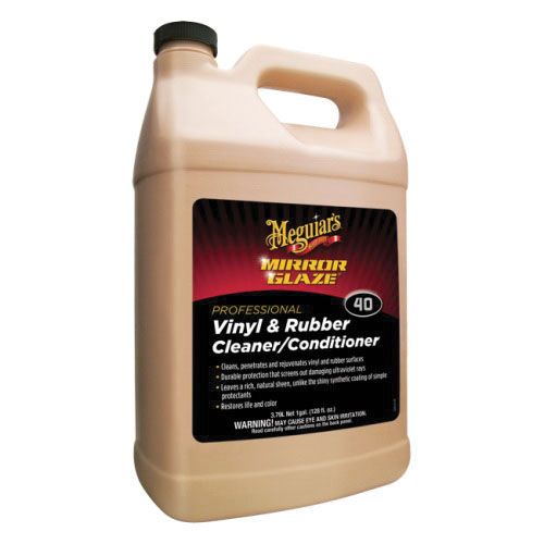 Meguiar's Mirror Glaze M4001 Professional Cleaner and Conditioner, 1 gal - VirtuColor Supply