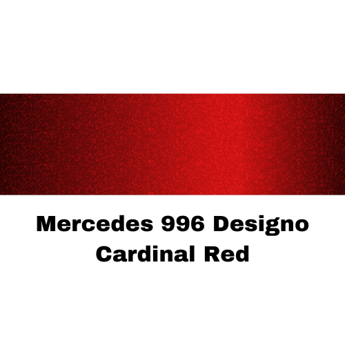 Mercedes 996 Designo Cardinal Red Low VOC Basecoat Paint