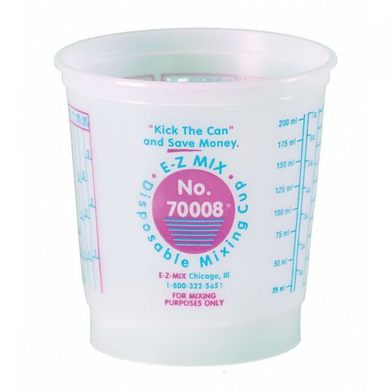 E-Z Mix® 70008 1/2 Pt Disposable Mixing Cup, Box of 100