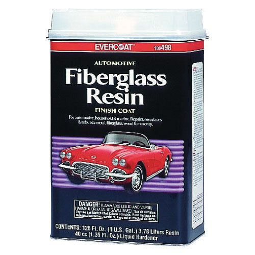 EVERCOAT® 100498 Fiberglass Auto Resin, 1 gal Can, Pink