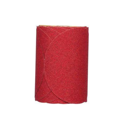 3M 01116 6" 80 Grit Red PSA Abrasive Disc, 100 per Roll