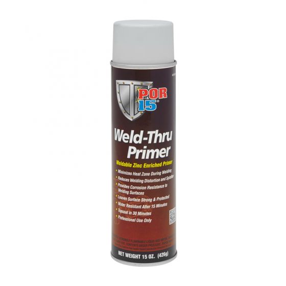 POR-15® 41418 Light Gray Weldable Zinc Enriched Primer, 15 oz Aerosol