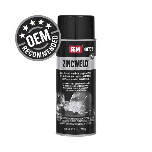 SEM® Zincweld 40773 Silver Weld-Through Primer, 13 oz Aerosol