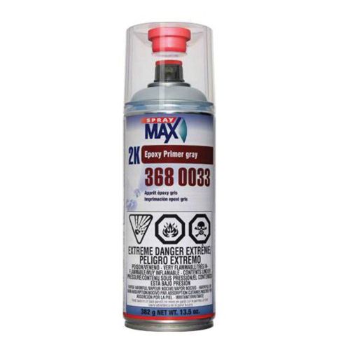 SprayMax® 3680033 Gray Universal 2K Epoxy Primer Filler Aerosol