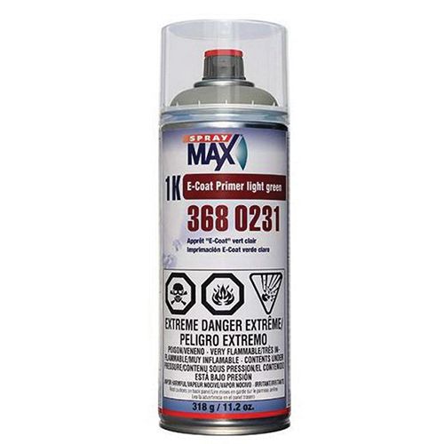 SprayMax 3680231 Light Green 1K E-Coat Primer, 11.2 oz Aerosol