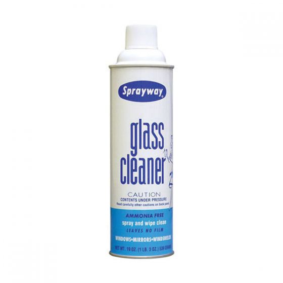 Sprayway® SW-050 Glass Cleaner, 12 pack 20 oz Aerosol Cans