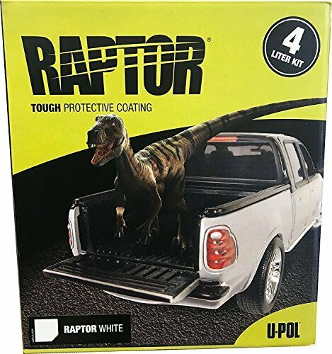 U-POL® RAPTOR® UP4807 National Rule Raptor Kit, 1 gal, White