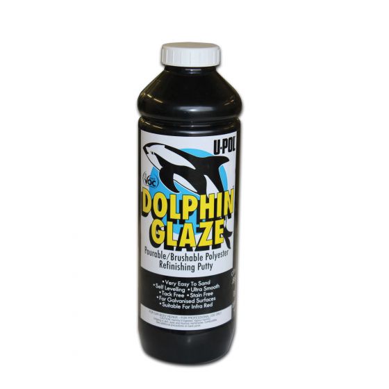 U-POL DOLPHIN 0713 Premium Self-Leveling Finishing Glaze, 30 fl-oz