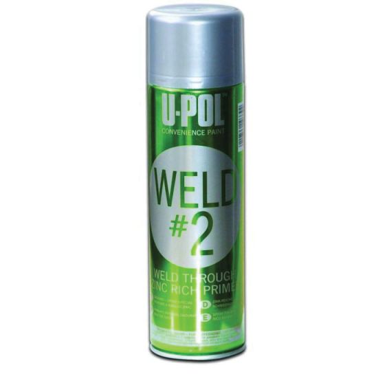 U-POL® 0789 WELD#2 Zinc Weld-Through Primer, 15 oz Aerosol