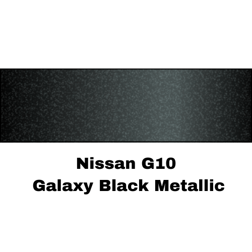 Nissan G10 Galaxy Black Metallic Low VOC Basecoat Paint