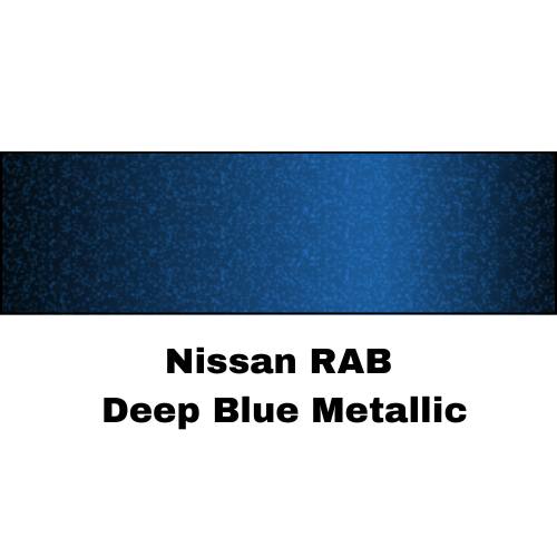 Nissan RAB Deep Blue Metallic Low VOC Basecoat Paint