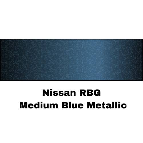 Nissan RBG Medium Blue Metallic Low VOC Basecoat Paint