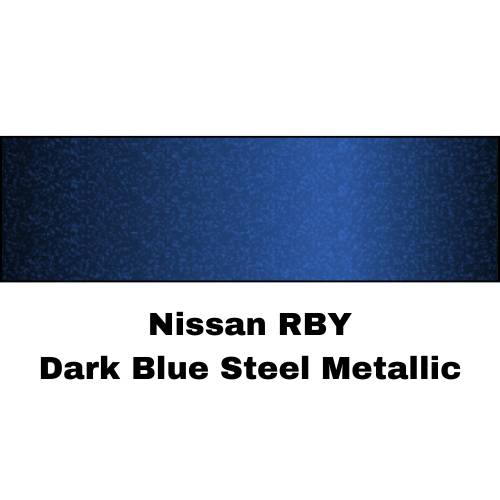 Nissan RBY Dark Blue Steel Metallic Low VOC Basecoat Paint