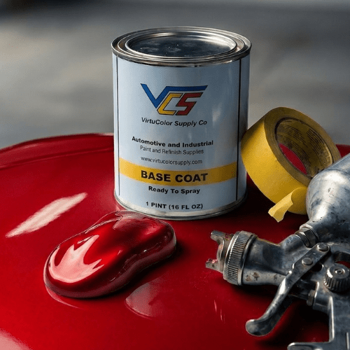Nissan A15 Sparkle Red Metallic Low VOC Basecoat Paint