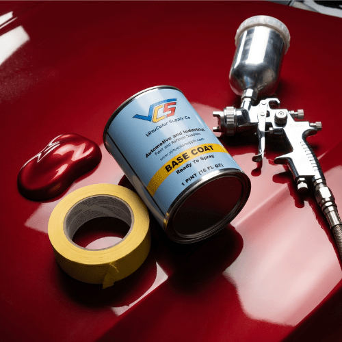 Nissan A20 Scarlet Red Low VOC Basecoat Paint