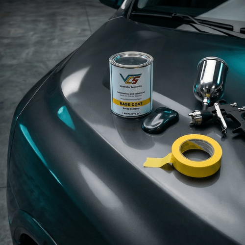 Nissan B30 Blue Metallic Low VOC Basecoat Paint