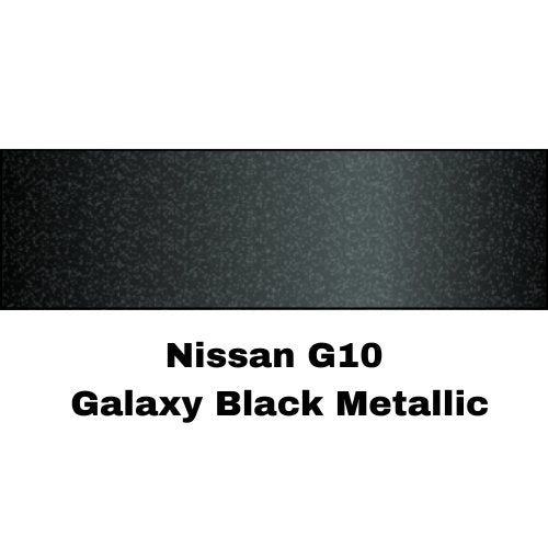 Nissan G10 Galaxy Black Metallic Low VOC Basecoat Paint - VirtuColor Supply