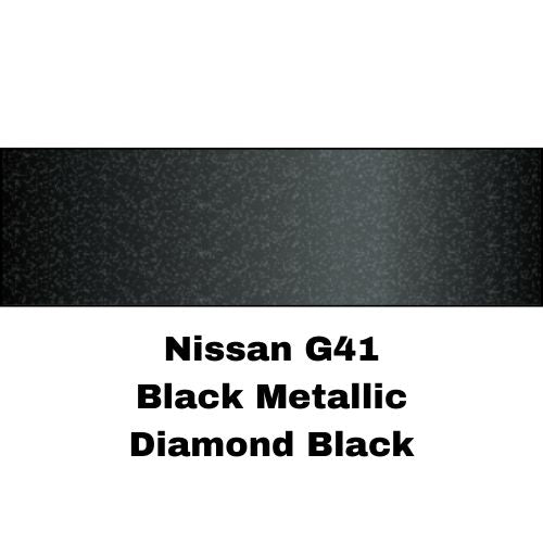 Nissan G41 Black Metallic Low VOC Basecoat Paint - VirtuColor Supply