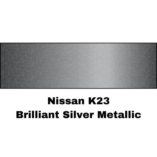 Nissan K23 Brilliant Silver Metallic Low VOC Basecoat Paint - VirtuColor Supply