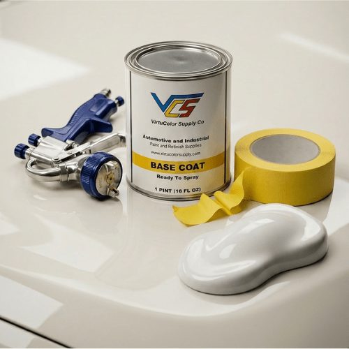 Nissan QM1 White Low VOC Basecoat Paint