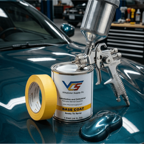Nissan RAQ Haptic Blue Metallic Low VOC Basecoat Paint