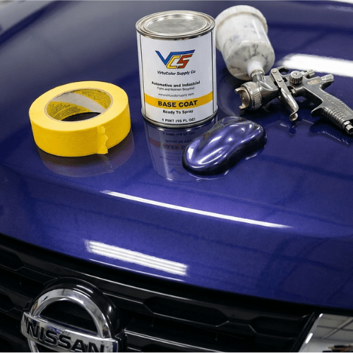 Nissan RBY Dark Blue Steel Metallic Low VOC Basecoat Paint