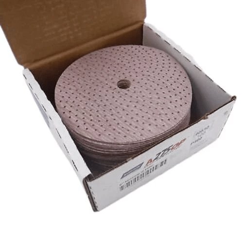 Norton 90510 Cyclonic 6 in 400 Grit NorGrip Sanding Disc, 100 pk - VirtuColor Supply