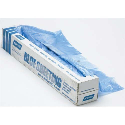 Norton Blue Plastic Overspray Sheeting | 350ft