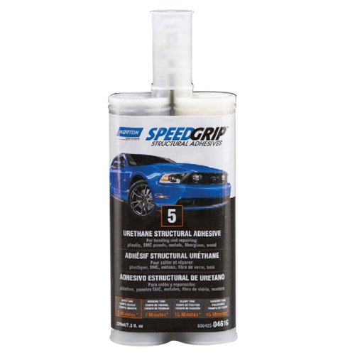 Norton® SPEEDGRIP™ 04616 Black 5 Minute Structural Adhesive, 220 mL - VirtuColor Supply