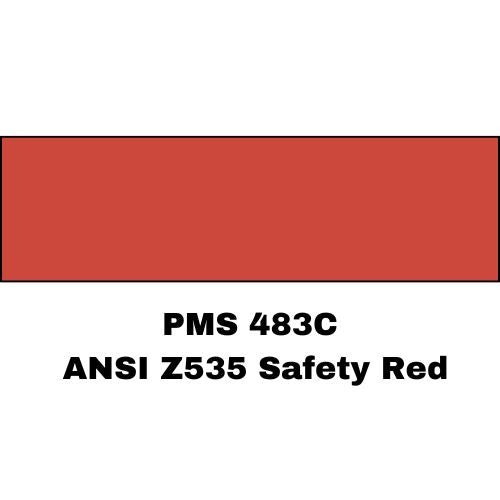 OSHA Safety Red 3:1 Mix 2K Polyurethane Industrial Paint*