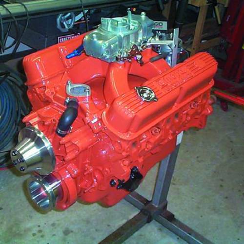 POR - 15 42098 Pint Classic Ford Red High Temp Engine Enamel - VirtuColor Supply