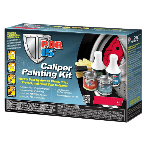 POR-15® 3 Step Caliper Painting Kit, Gloss