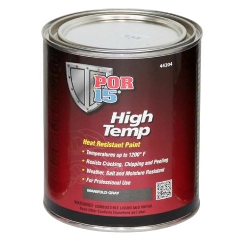 POR - 15® 44204 Quart Manifold Gray High Temperature Paint - VirtuColor Supply