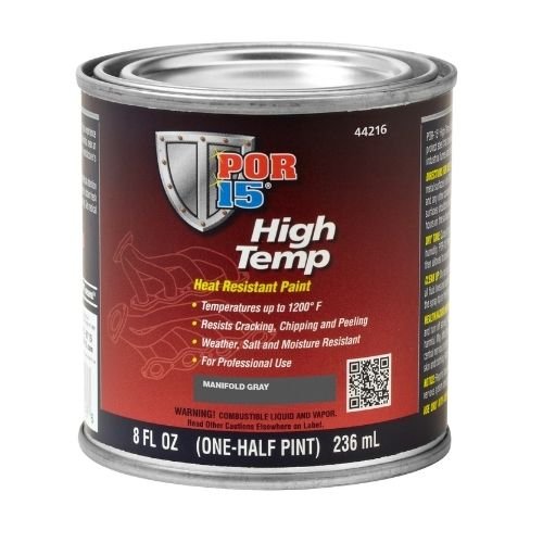 POR - 15® 44216 Manifold Gray High Temperature Paint, 8 oz - VirtuColor Supply