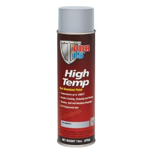 POR - 15® 44318 Aluminum High Temperature Paint, 15 oz Aerosol - VirtuColor Supply