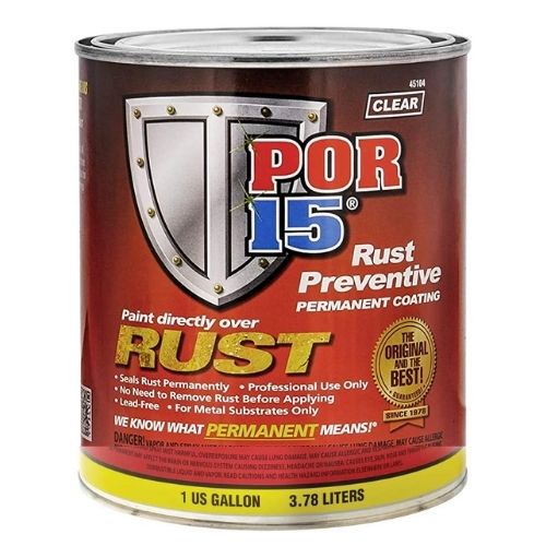 POR - 15® 45101 Clear Rust Preventive Coating, 1 Gallon - VirtuColor Supply