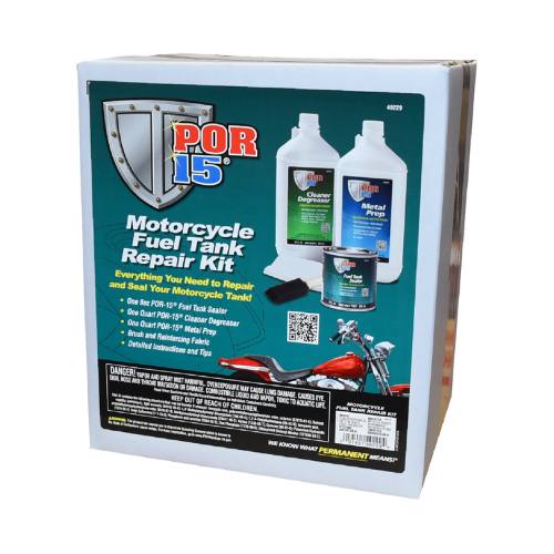 POR - 15® 49229 Motorcycle Fuel Tank Repair Kit - VirtuColor Supply