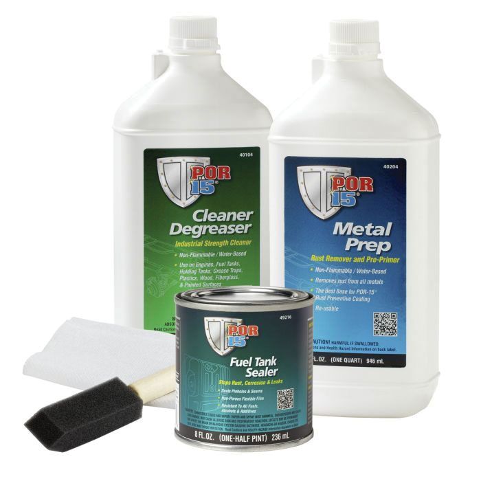 POR - 15® 49229 Motorcycle Fuel Tank Repair Kit - VirtuColor Supply