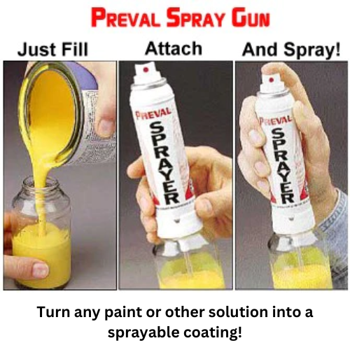 PREVAL 0267 Paint Spray System with 6 oz Jar