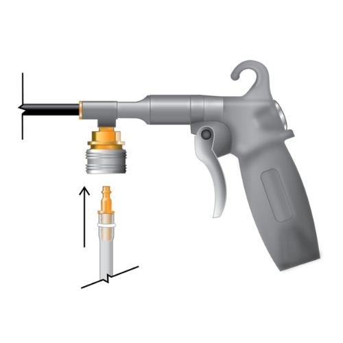 Rusfre 5050QC Mitey Bee Rustproofing Spray Gun for Gallon Jugs - VirtuColor Supply