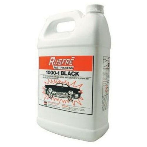 Rusfre 1000-1B All-Purpose Innerpanel Rustproofing, 1 Gal Black