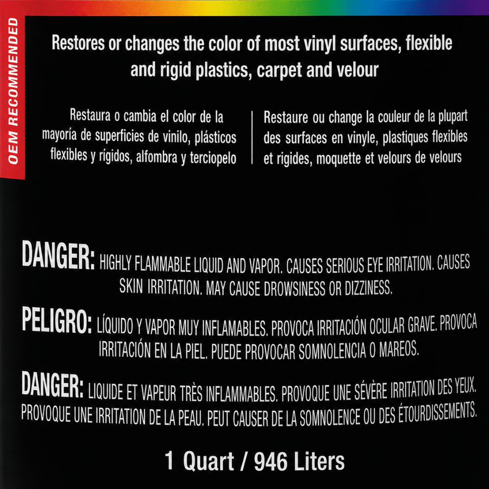 SEM 13006 Color Coat High Gloss Clear, 1 Quart | Auto Interior Paint