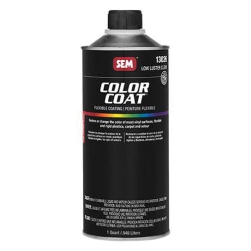 SEM 13026 Color Coat  Low Luster Clear, 1 Quart | Auto Interior Paint