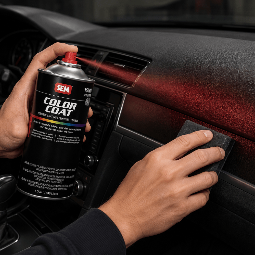 SEM 15506 Color Coat Red Oxide, 1 Quart | Auto Interior Paint