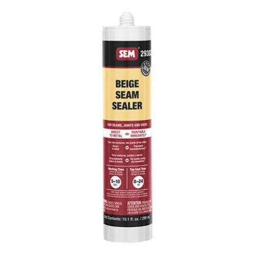 SEM 29382 1K Beige Seam Sealer, 10.1 oz Tube - VirtuColor Supply
